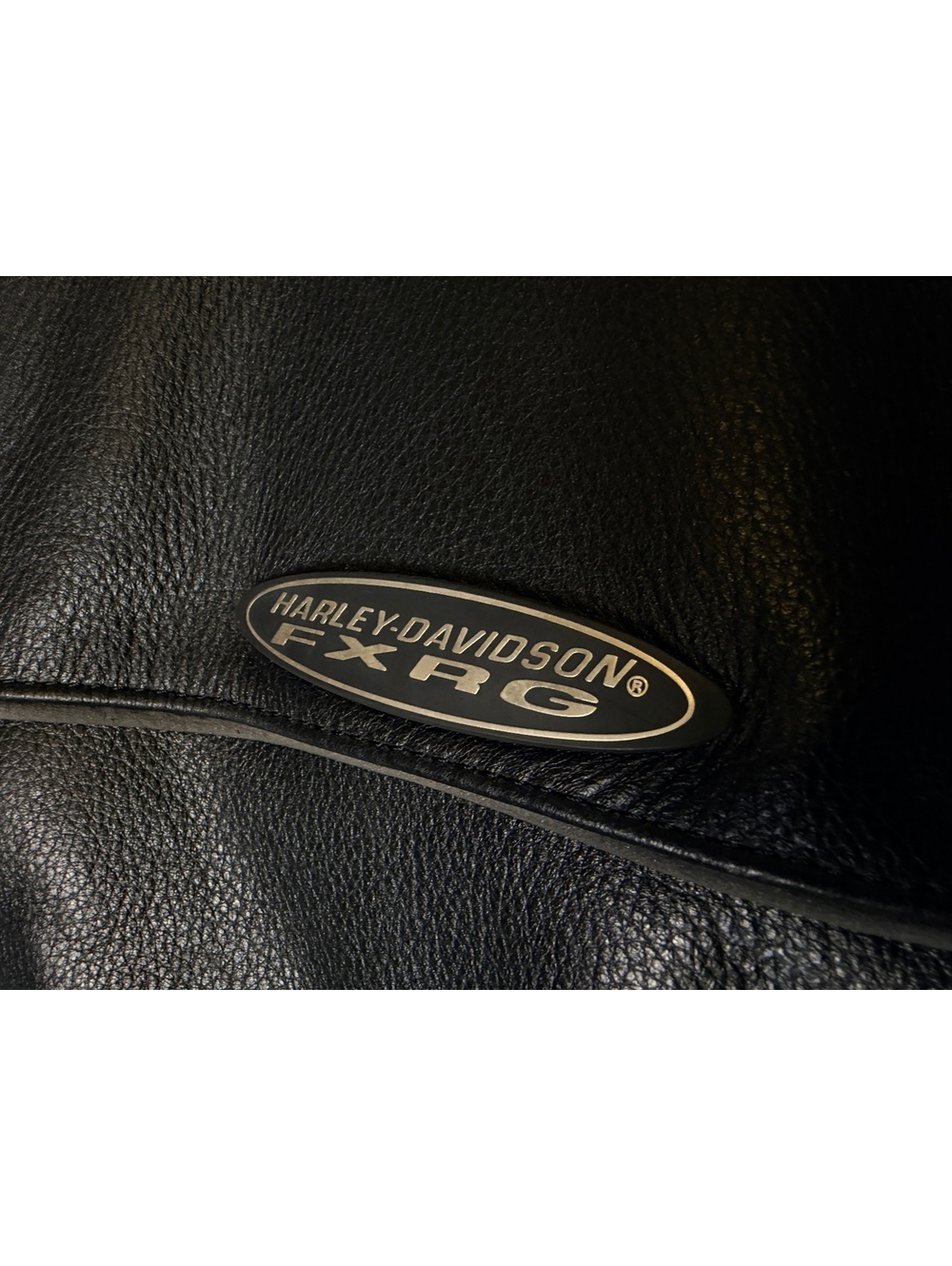 Harley-Davidson FXRG Black Leather Moto Jacket Mens 3X XXXL - Picture 6 of 8